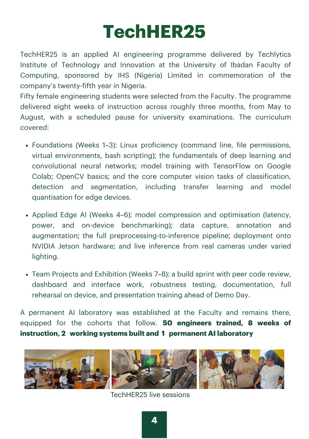 About the TechHER25 programme