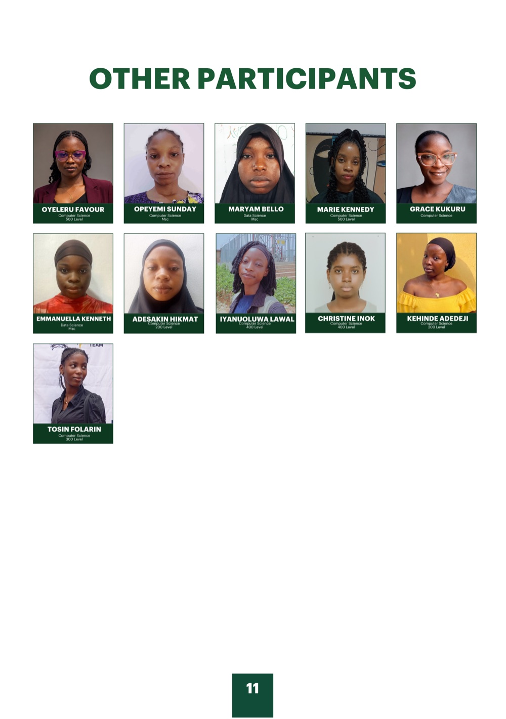 Other participants