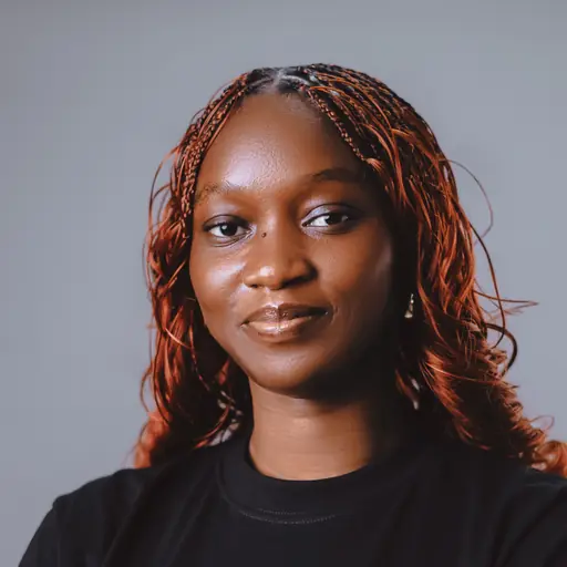 Portrait of Iyanuoluwa Sowunmi, Programme Manager.